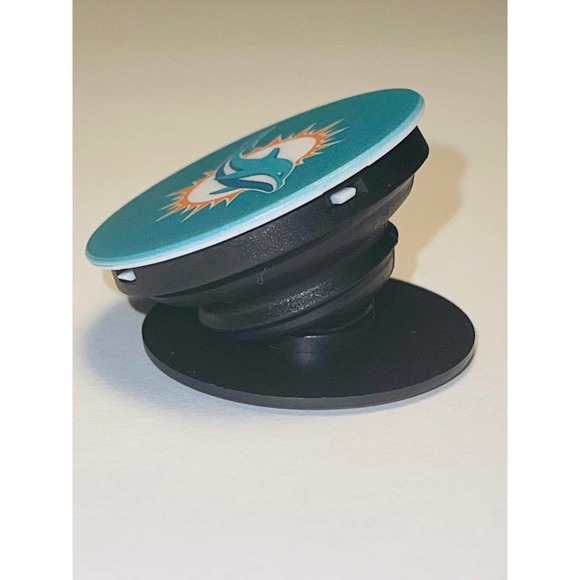 Miami Football Pop Up Phone Holdwe Grip With Super Sticky Glue - Picture 3 of 4